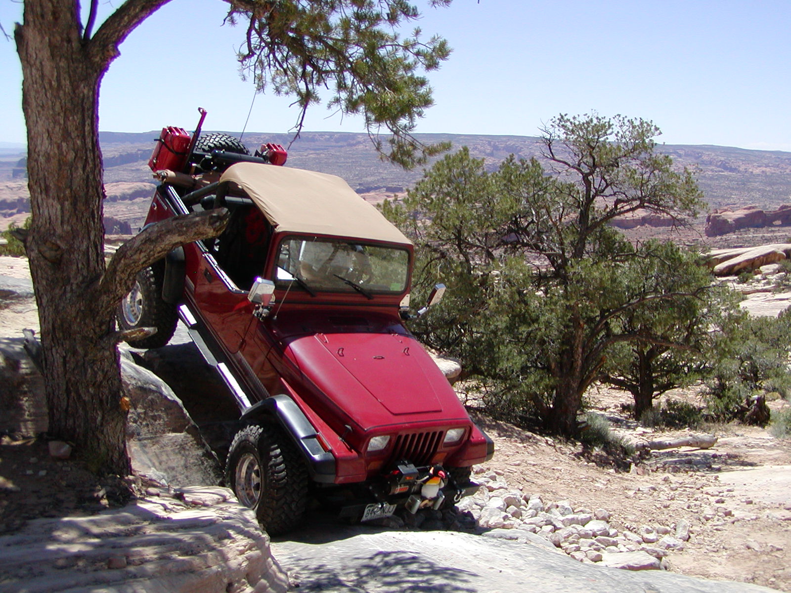 Poison Spider and Golden Spike trails