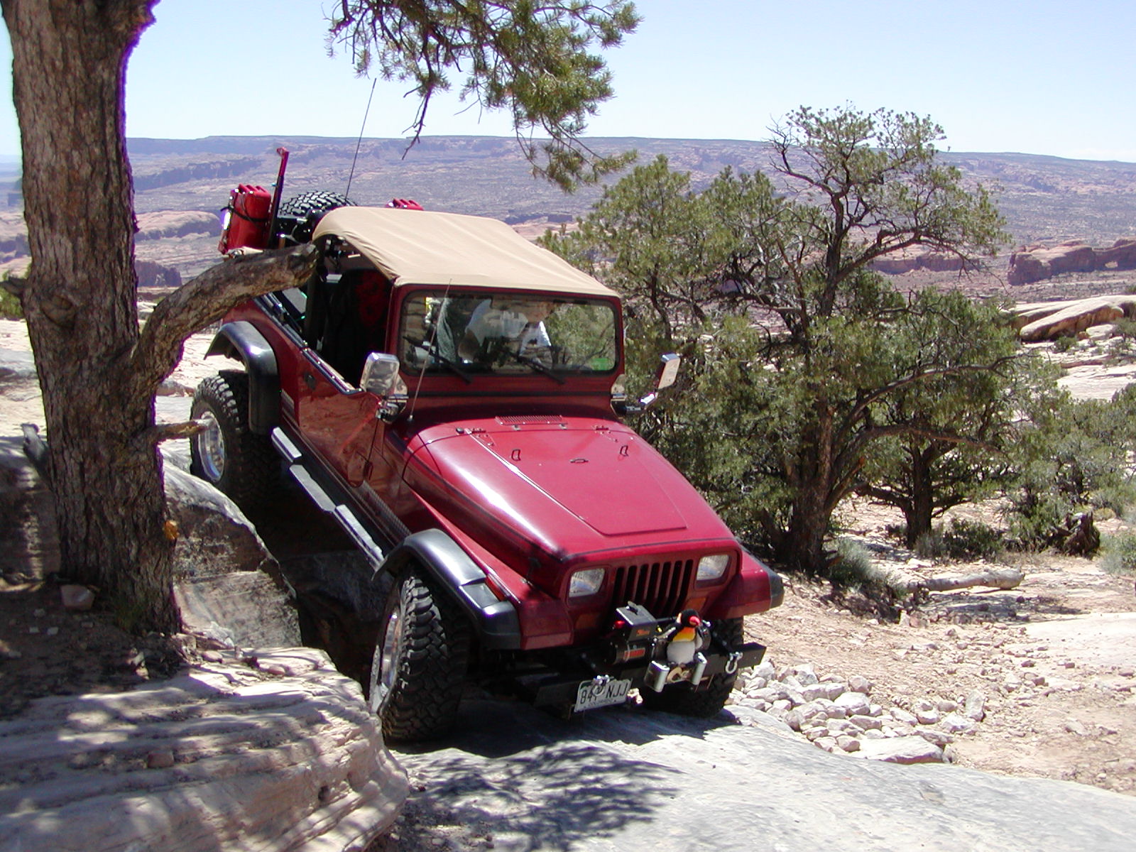 Poison Spider and Golden Spike trails