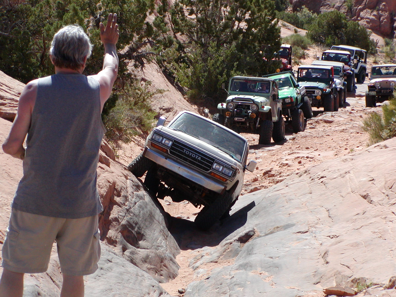 Poison Spider and Golden Spike trails