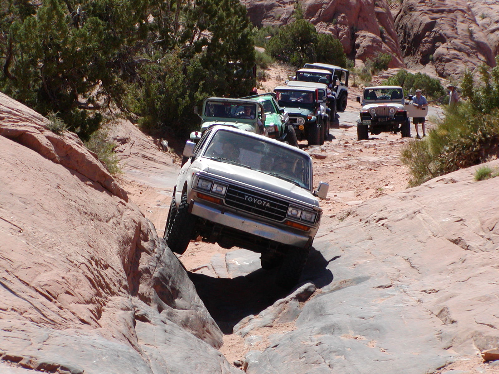 Poison Spider and Golden Spike trails