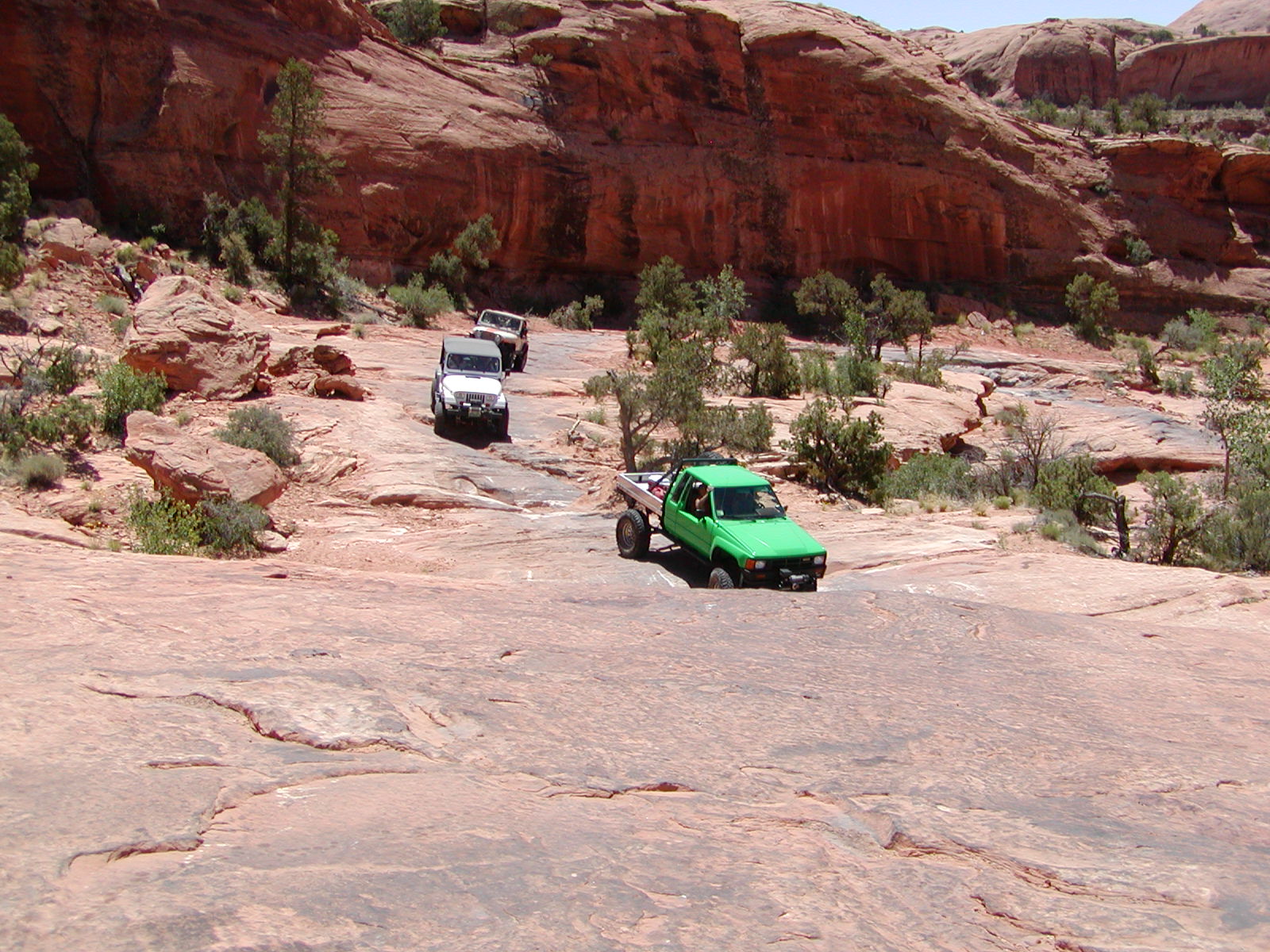 Poison Spider and Golden Spike trails