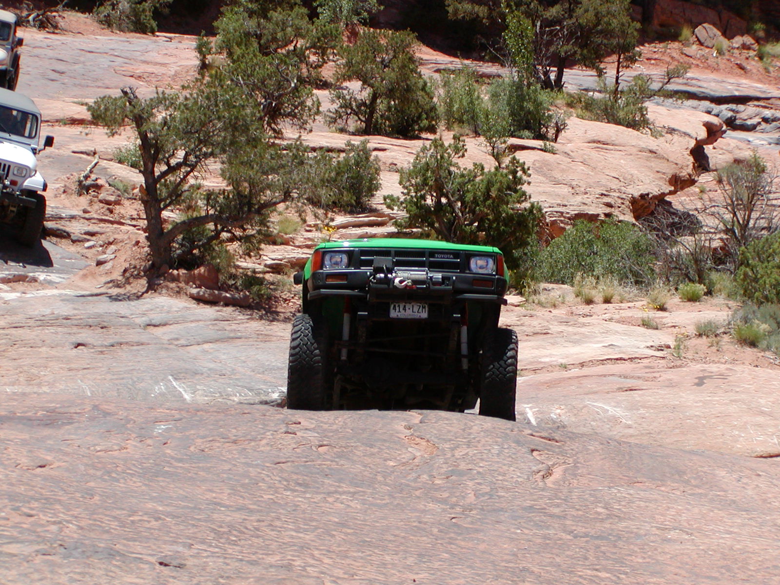 Poison Spider and Golden Spike trails