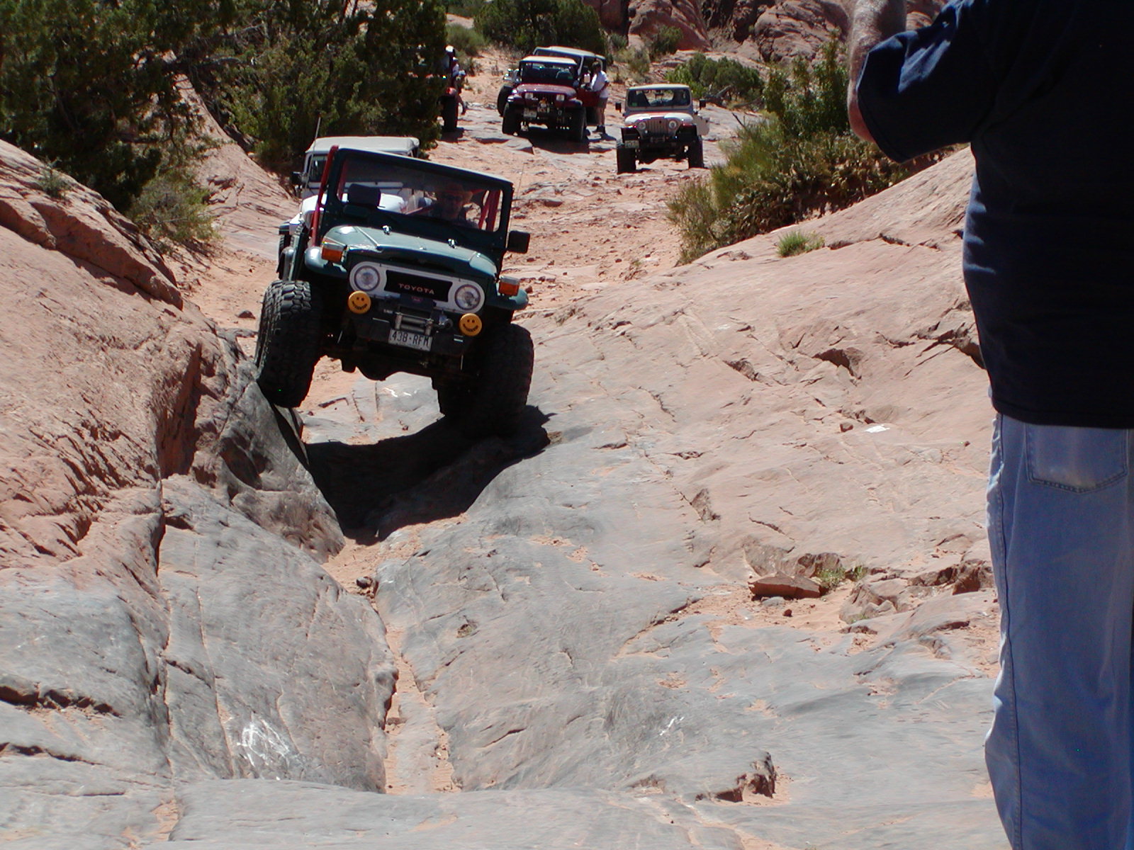 Poison Spider and Golden Spike trails